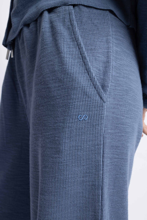 The Blue Wide Leg Pants